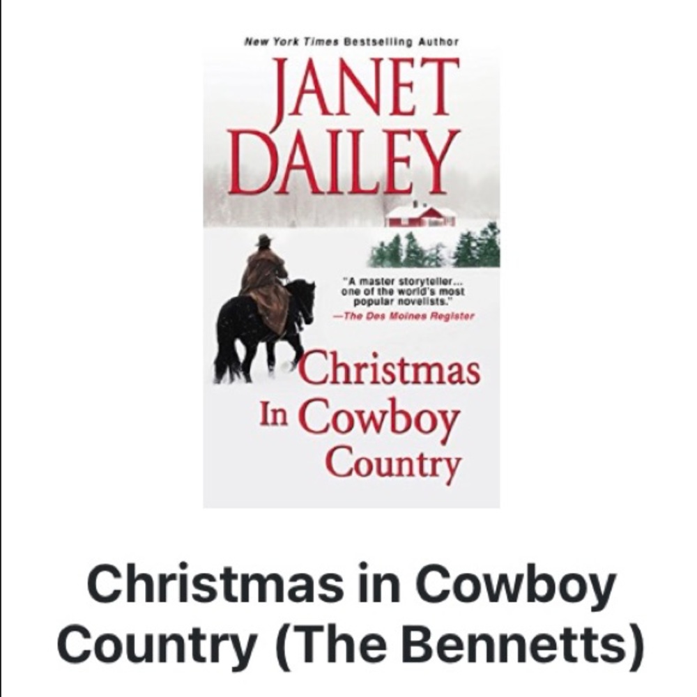 Christmas in Cowboy Country paperback book